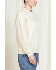 FELPA GIROCOLLO REPLICA OVERSIZE FIT IN PURO COTONE