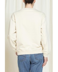 FELPA GIROCOLLO REPLICA OVERSIZE FIT IN PURO COTONE