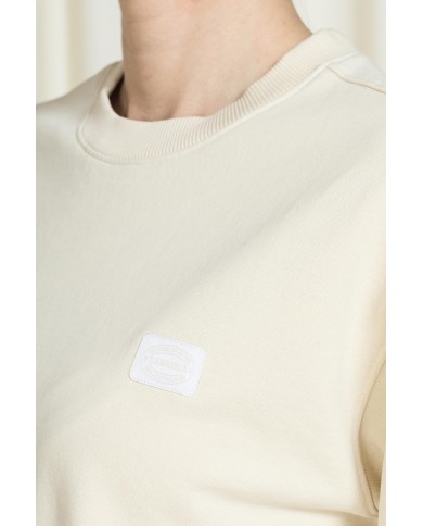 FELPA GIROCOLLO REPLICA OVERSIZE FIT IN PURO COTONE