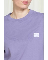 FELPA GIROCOLLO REPLICA OVERSIZE FIT IN PURO COTONE