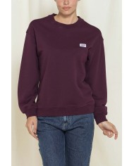 FELPA GIROCOLLO REPLICA OVERSIZE FIT IN PURO COTONE