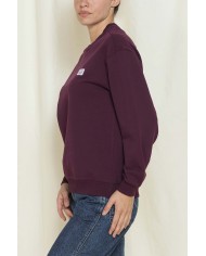 FELPA GIROCOLLO REPLICA OVERSIZE FIT IN PURO COTONE