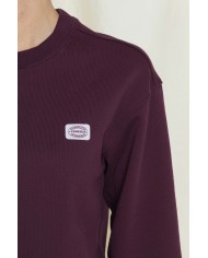 FELPA GIROCOLLO REPLICA OVERSIZE FIT IN PURO COTONE