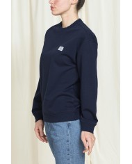 FELPA GIROCOLLO REPLICA OVERSIZE FIT IN PURO COTONE