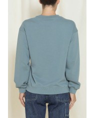 FELPA GIROCOLLO REPLICA OVERSIZE FIT IN PURO COTONE