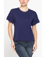 T-SHIRT MANICA CORTA CON ROUGES COMFORT FIT
