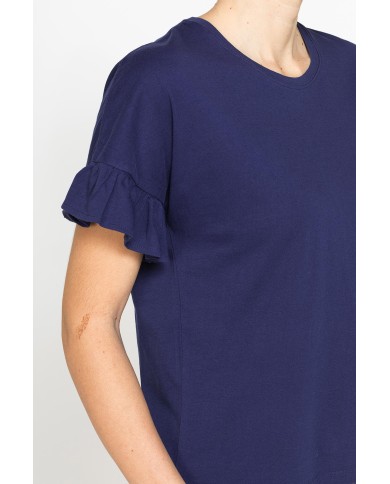 T-SHIRT MANICA CORTA CON ROUGES COMFORT FIT