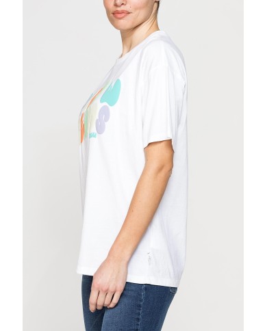 T-SHIRT OVERSIZE MODELLO BOYFRIEND CON STAMPA