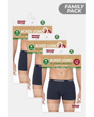 CONFEZIONE DA 6 BOXER UOMO