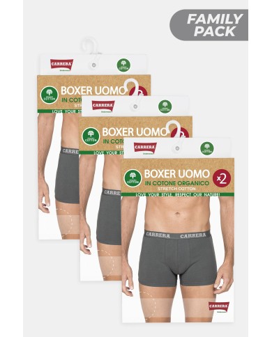 CONFEZIONE DA 6 BOXER UOMO