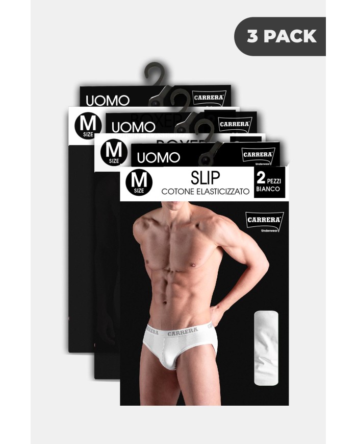 CONFEZIONE DA 6 SLIP UOMO