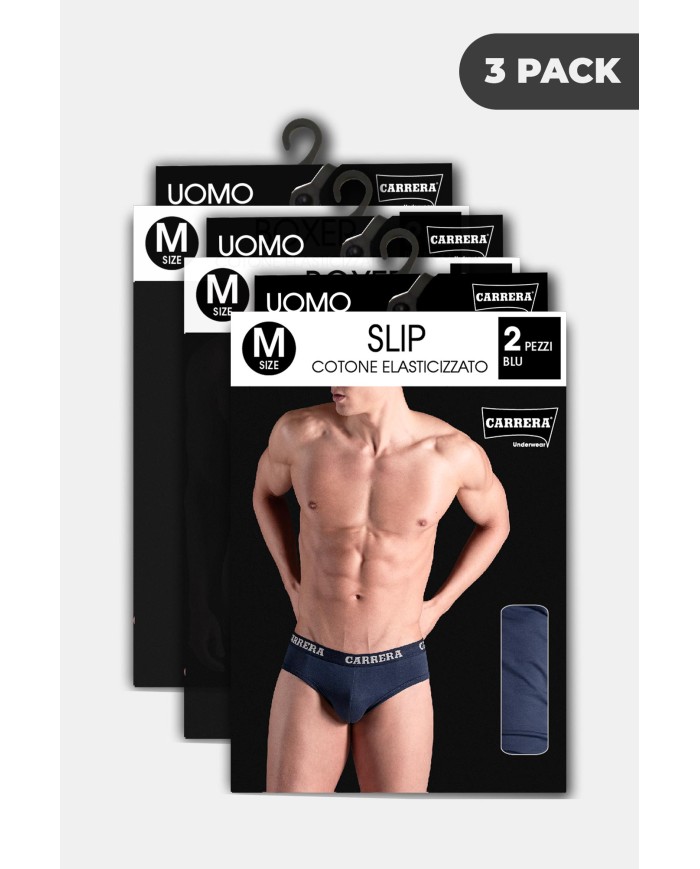 CONFEZIONE DA 6 SLIP UOMO
