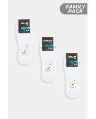 3 x BIPACK CALZE FANTASMINO