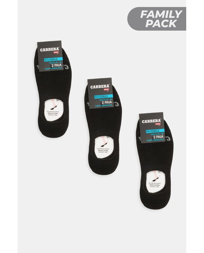 3 x BIPACK CALZE FANTASMINO