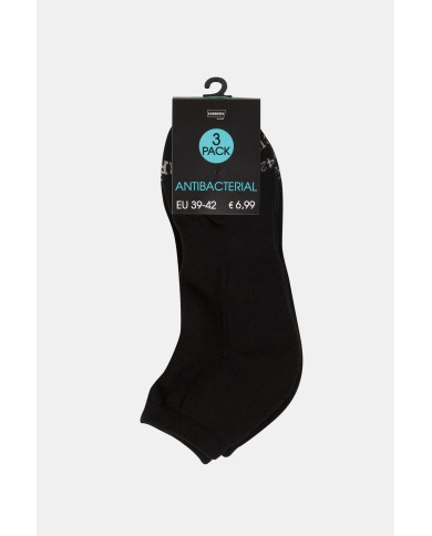 CALZE SUPERSNEAKERS ANTIBATTERICHE - 3 PACK