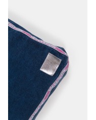 CUSCINO IN DENIM RICICLATO PER CANI DI PICCOLA TAGLIA