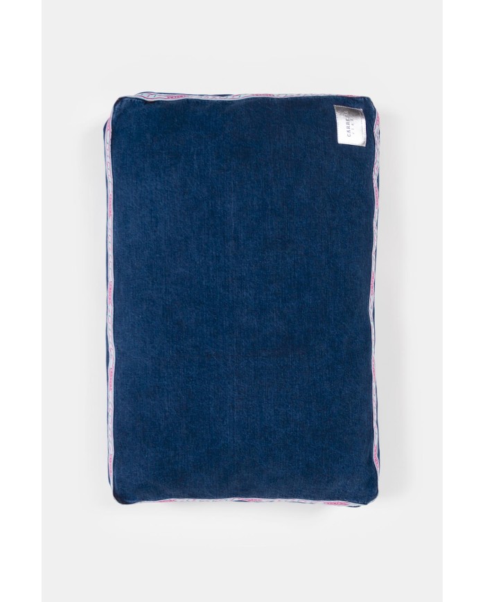 CUSCINO IN DENIM RICICLATO PER CANI DI PICCOLA TAGLIA