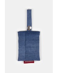PORTA SACCHETTI PER ANIMALI IN DENIM RIUTILIZZATO
