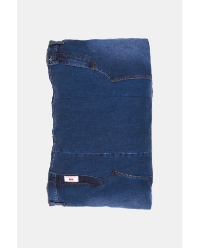 CUSCINO PER CANI SFODERABILE IN DENIM RICICLATO 60 x 40 cm