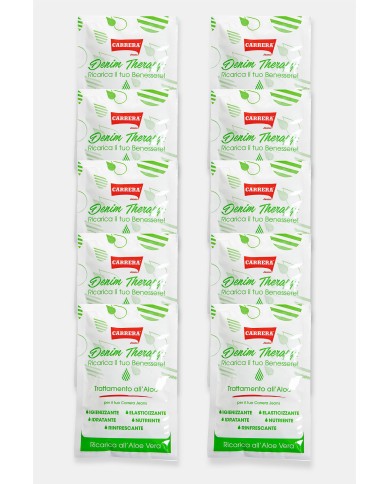 10 RICARICHE TRATTAMENTO ALL'ALOE DENIM THERAPY 10 RICARICHE TRATTAMENTO ALL'ALOE DENIM THERAPY