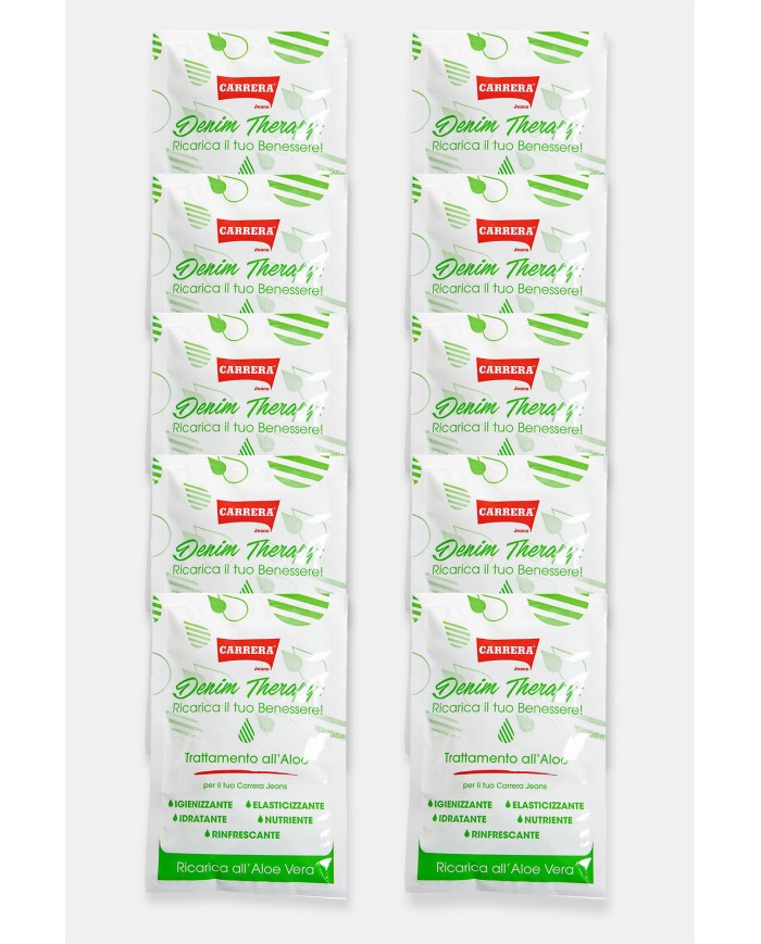 10 RICARICHE TRATTAMENTO ALL'ALOE DENIM THERAPY