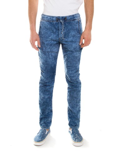 JOGGER JEANS UOMO MOD. 730. Vita regolare gamba asciutta