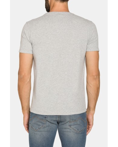 T-SHIRT “OCEANI PULITI” IN COTONE E PET RICICLATI