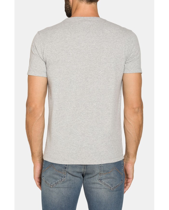 T-SHIRT “OCEANI PULITI” IN COTONE E PET RICICLATI