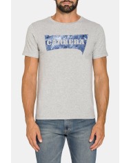 T-SHIRT “OCEANI PULITI” IN COTONE E PET RICICLATI