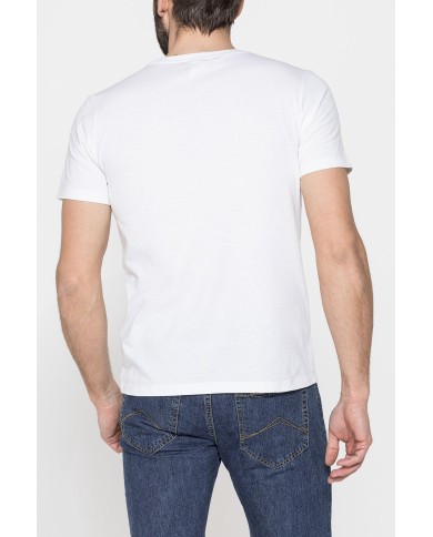 T-SHIRT “OCEANI PULITI” IN COTONE E PET RICICLATI