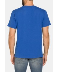 T-SHIRT “OCEANI PULITI” IN COTONE E PET RICICLATI