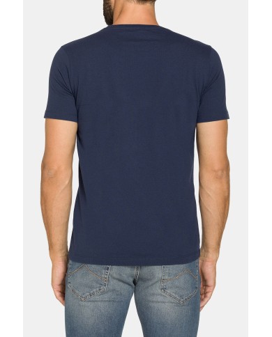 T-SHIRT “OCEANI PULITI” IN COTONE E PET RICICLATI