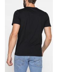 T-SHIRT “OCEANI PULITI” IN COTONE E PET RICICLATI