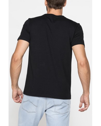 T-SHIRT “OCEANI PULITI” IN COTONE E PET RICICLATI