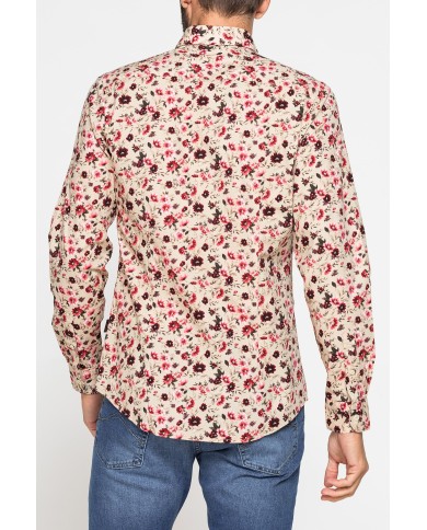 CAMICIA FANTASIA STAMPATA ELASTICIZZATA