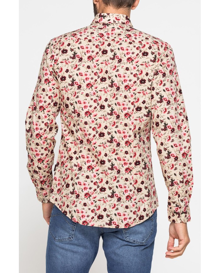 CAMICIA FANTASIA STAMPATA ELASTICIZZATA