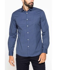 CAMICIA FANTASIA STAMPATA ELASTICIZZATA