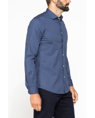 CAMICIA FANTASIA STAMPATA ELASTICIZZATA