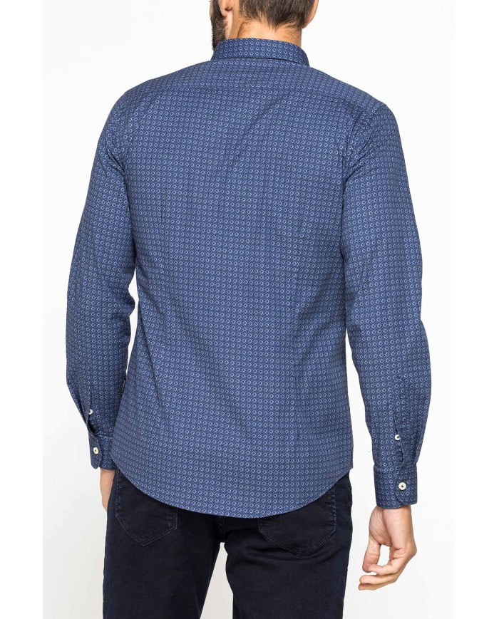 CAMICIA FANTASIA STAMPATA ELASTICIZZATA