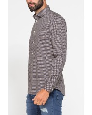 CAMICIA FANTASIA STAMPATA ELASTICIZZATA