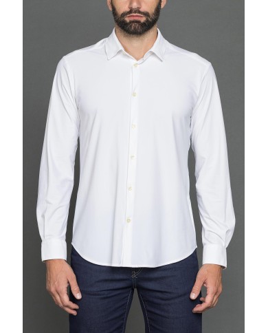 CAMICIA PASSPORT IN TESSUTO COMFORT STRETCH NO STIRO