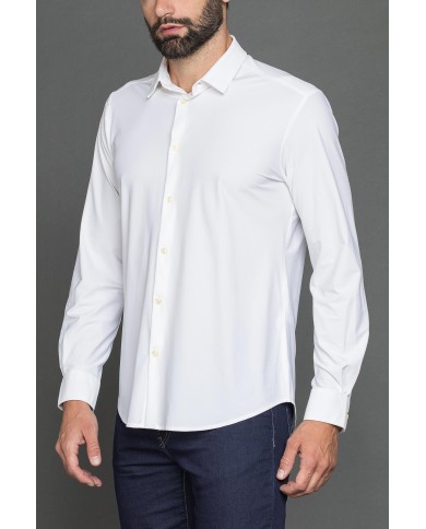 CAMICIA PASSPORT IN TESSUTO COMFORT STRETCH NO STIRO