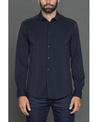 CAMICIA PASSPORT IN TESSUTO COMFORT STRETCH NO STIRO