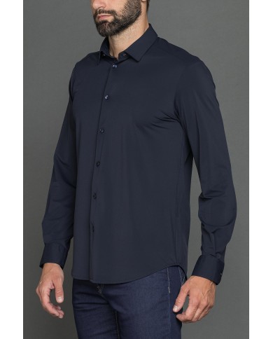 CAMICIA PASSPORT IN TESSUTO COMFORT STRETCH NO STIRO
