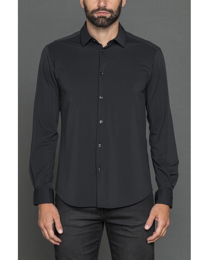 CAMICIA PASSPORT IN TESSUTO COMFORT STRETCH NO STIRO