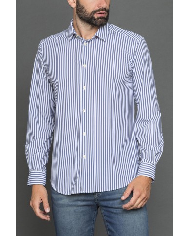 CAMICIA PASSPORT IN TESSUTO COMFORT STRETCH NO STIRO