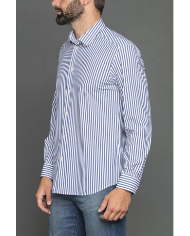 CAMICIA PASSPORT IN TESSUTO COMFORT STRETCH NO STIRO