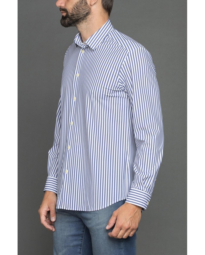 CAMICIA PASSPORT IN TESSUTO COMFORT STRETCH NO STIRO