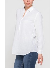 CAMICIA MODELLO SERAFINO IN TESSUTO LINO COTONE