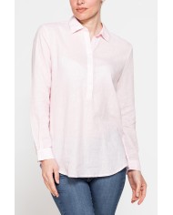 CAMICIA MODELLO SERAFINO IN TESSUTO LINO COTONE